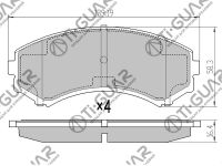 Тормозные колодки TG-633/PN3414* Ti·GUAR