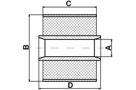 Картридж опоры двигателя BE21034 * JIKIU