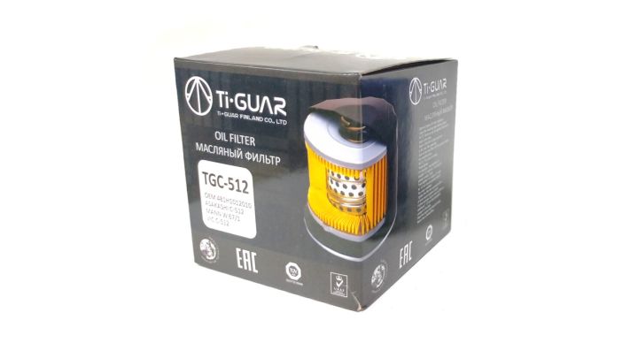 Фильтр масляный TGC-512 / 481H1012010 * Ti-Guar Фильтр масляный TGC-512 / 481H1012010 * Ti-Guar